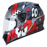 CASCO SHAFT SH502 ROJO MATE LAZY XL