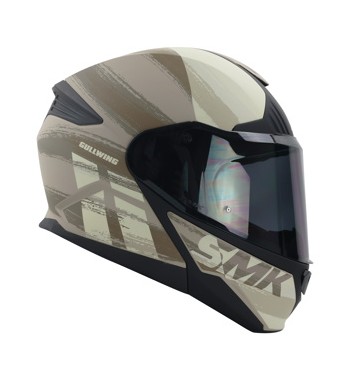 CASCO SMK GULLWING MA747 GRIS MATE L