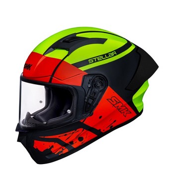 CASCO SMK STELLAR MA234 RO/VERDE XL