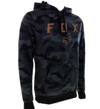 CHAM. FOX SUDADERA PULLOVER NEGRO M