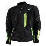 CHAM. R7 RACING TEXTIL NE/VERDE M