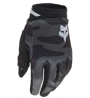 GUANTE FOX 180 BNKR JOVEN NEGRO YM
