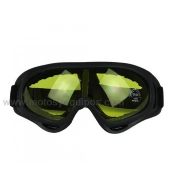 LENTE SOL R7 RACING MICA AMARILLA