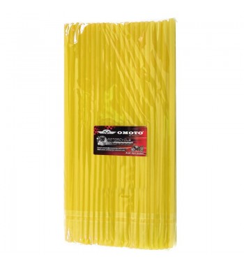 POPOTE PARA RAYOS ( 72 PIEZAS ) AMARILLO