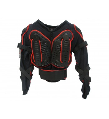 PROT. CUERPO BKR. PROTECH NE/ROJO M