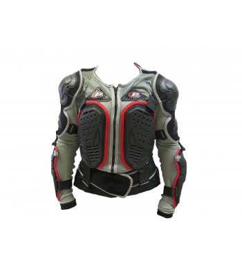 PROT. CUERPO POLISPORT NEGRO M