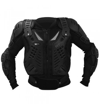 PROT. CUERPO R7 RACING NEGRO SCORPION 3XL