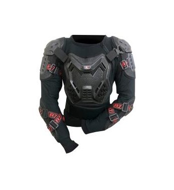 PROT. CUERPO R7 RACING NEGRO XL