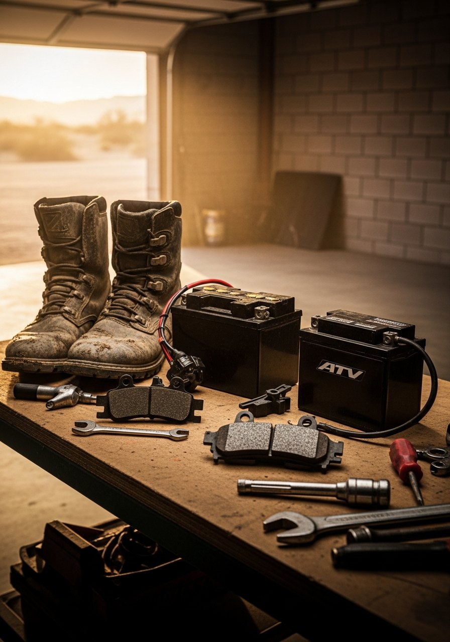 Refacciones, baterías y equipo para motocicletas, ATV y UTV